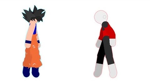 Ultra Instinct Goku Vs Jiren (Stick Nodes)