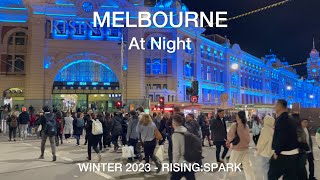 Melbourne in Winter 2023 | Fed Square | RISING   SPARK