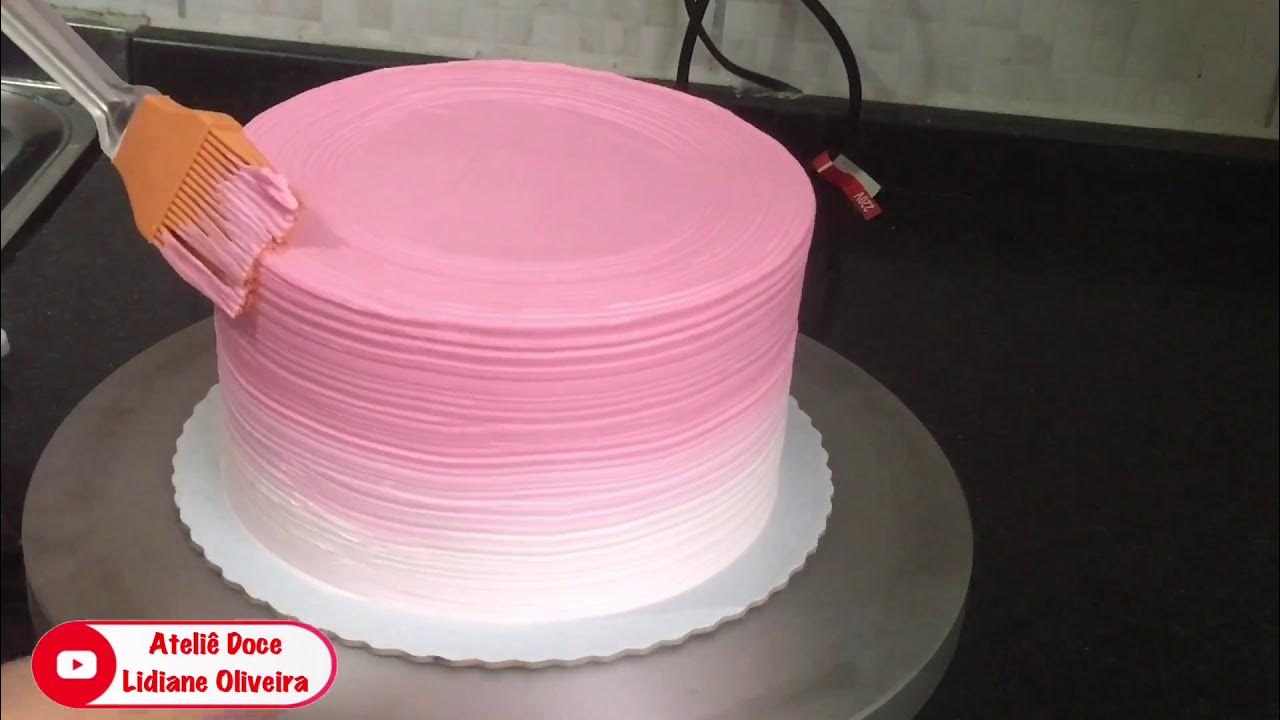 Wavecake rose  Decoração do bolo de aniversário, Bolos de aniversário, Bolo  de aniversário simples