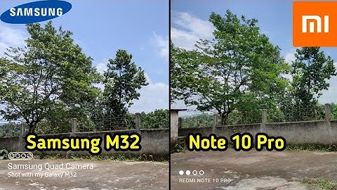 Samsung Galaxy M32 vs Redmi Note 10 Pro camera Test | Samsung M32 vs Note 10 Pro | Tech 4 Camera