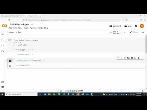 Python: Confidence Interval Mean with t