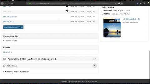How to Access WebAssign Lecture Videos