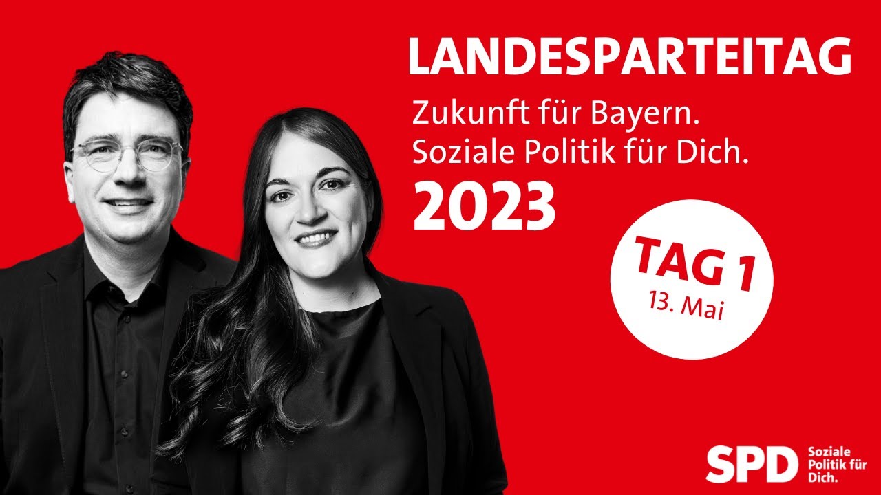 74. Landesparteitag der BayernSPD — Tag 1