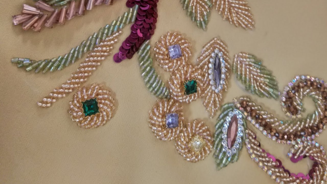 قبل متخيطي جلابتك أو تنبتي لازم تشوف هذا الفيديو الجزء الأول تنبات رشمة بشكل راقي على جلابة بلعقاد