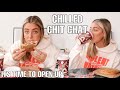 EAT AND CHILL WITH ME! *non edited mukbang*