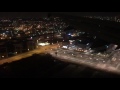 Lufthansa A321 night landing in Tel Aviv, Israel