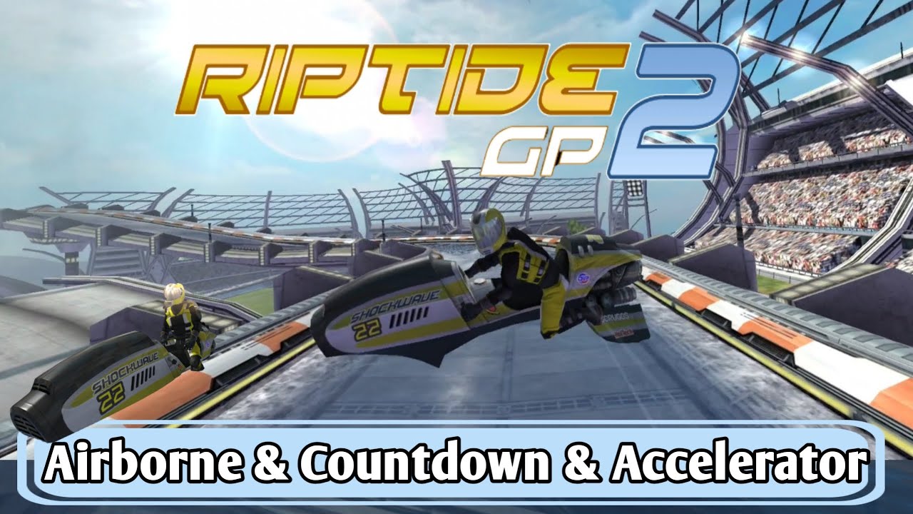 Riptide GP2 // Race 1: Galaxy Cup // Airborne Ranger & Countdown & Accelerator // 4K Racing