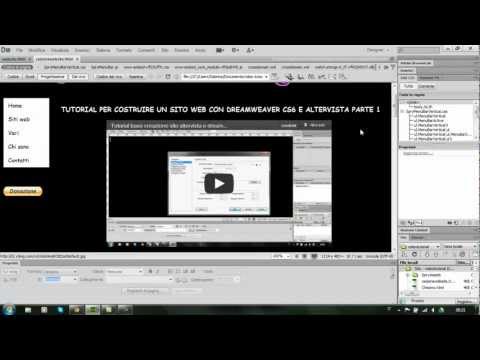 Video: Come si incorpora un file SWF in Dreamweaver?