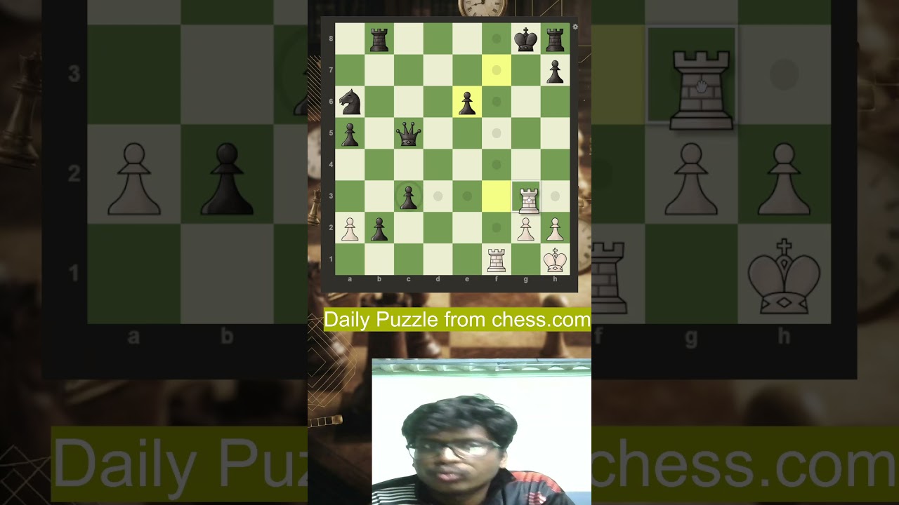 CheckMate in 3 Queen sacrifice ??? #puzzle #challenge #chess #chessstrategy #games  #funny #moves