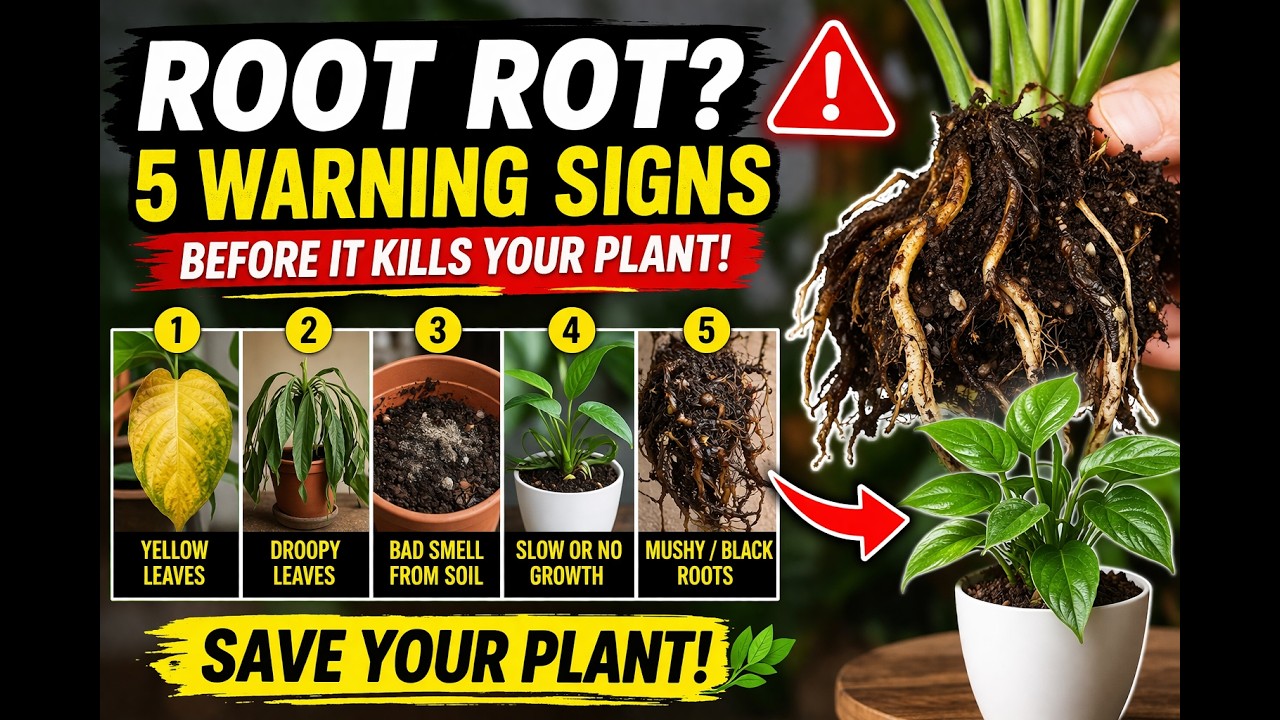 👉 5 Hidden Signs of Root Rot (Before It Kills Your Plant!) - YouTube