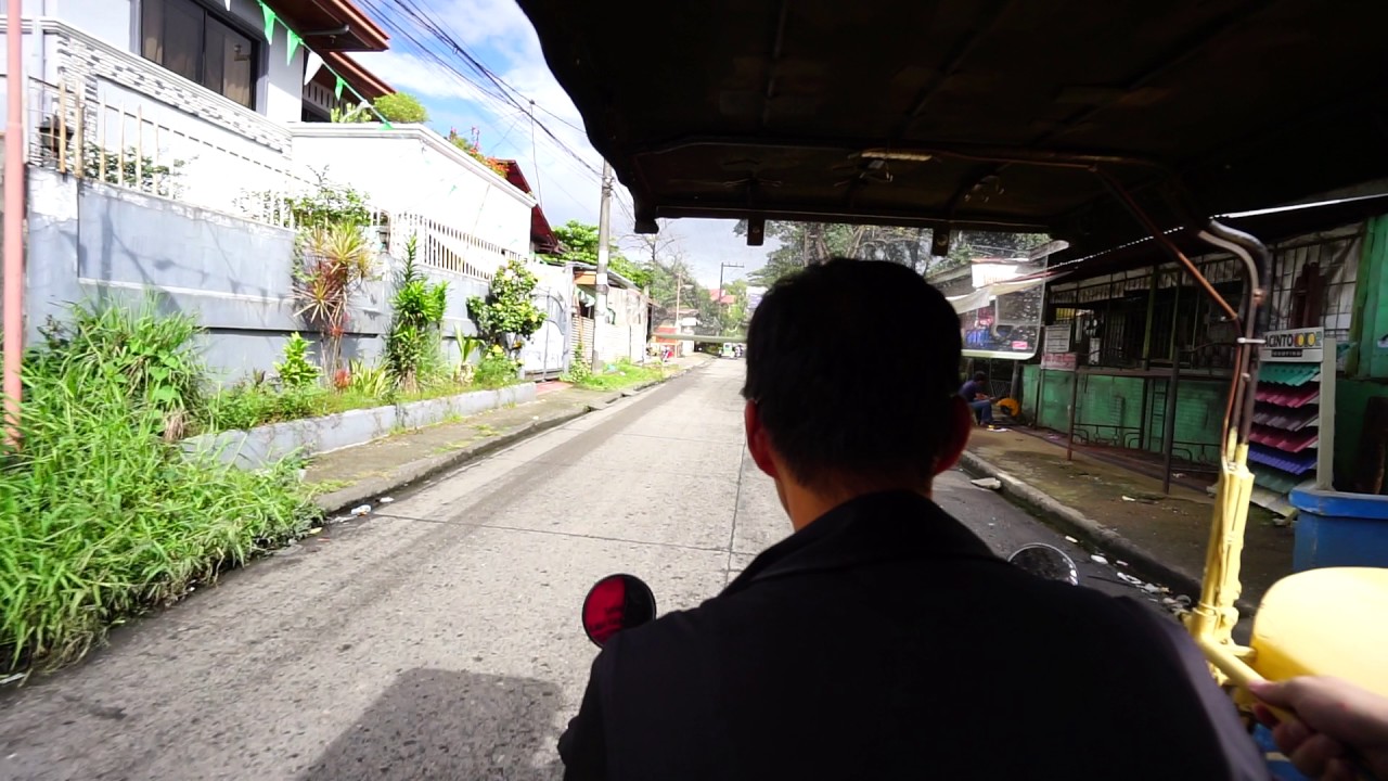 Philippines, tricycle ride to SM City San Jose Del Monte from Dela Costa Homes