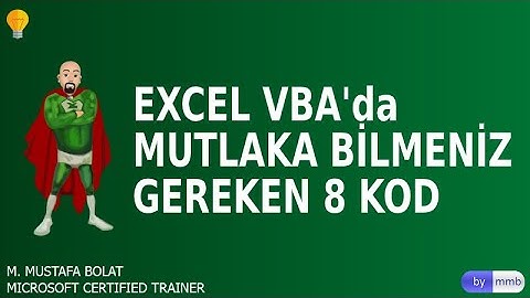 Excel VBA