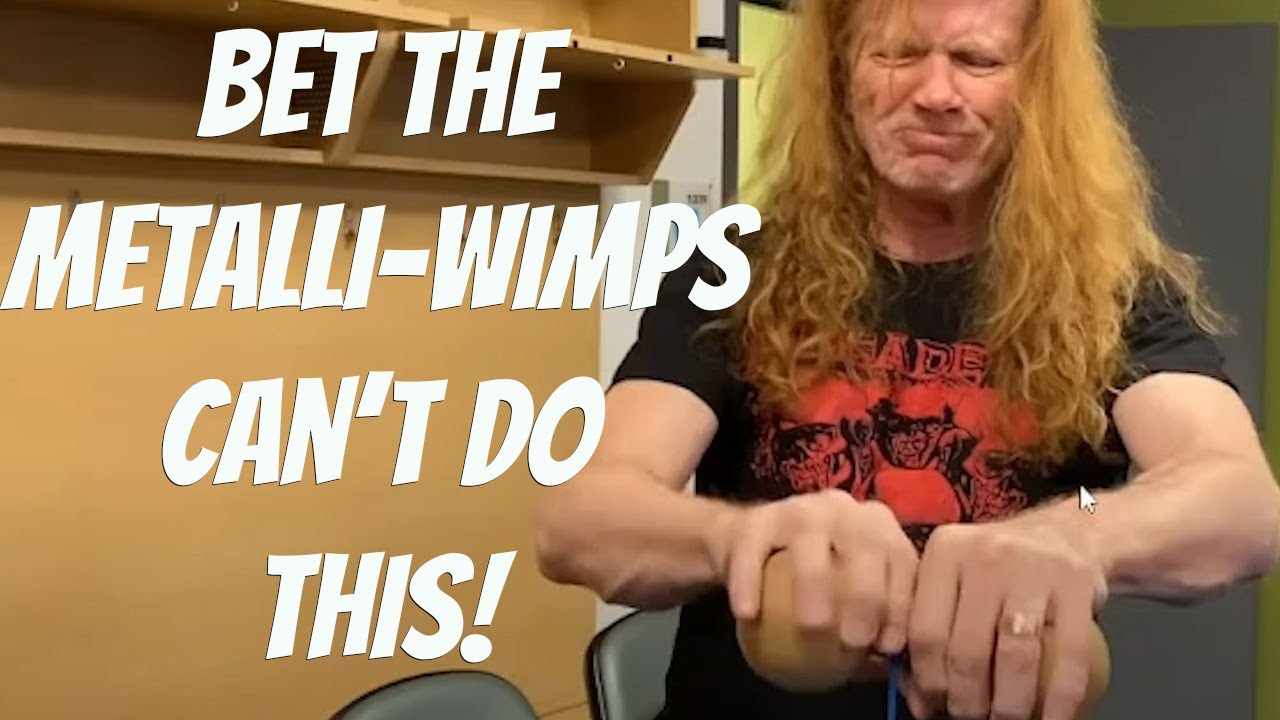 Watch Dave Mustaine says he was the Alpha Male over the Metalli-Wimps! on YouTube Watch Dave Mustaine says he was the Alpha Male over the Metalli-Wimps! on YouTube
