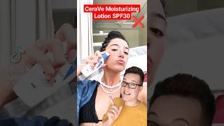 AVOID THIS VIRAL MOISTURIZER - CeraVe AM Facial Moisturizing Lotion #shorts