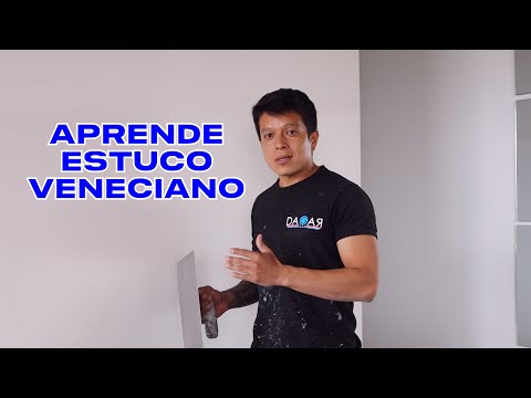 Video: Cómo hacer yeso veneciano DIY: técnica