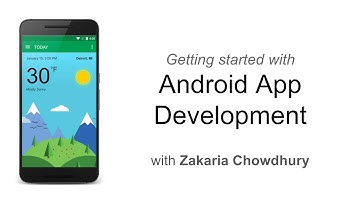 Create Android Weather Forecast App - Welcome