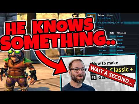 This Guy MUST Have Some Insider Knowledge on Classic Plus - He Knows TOO MUCH!
