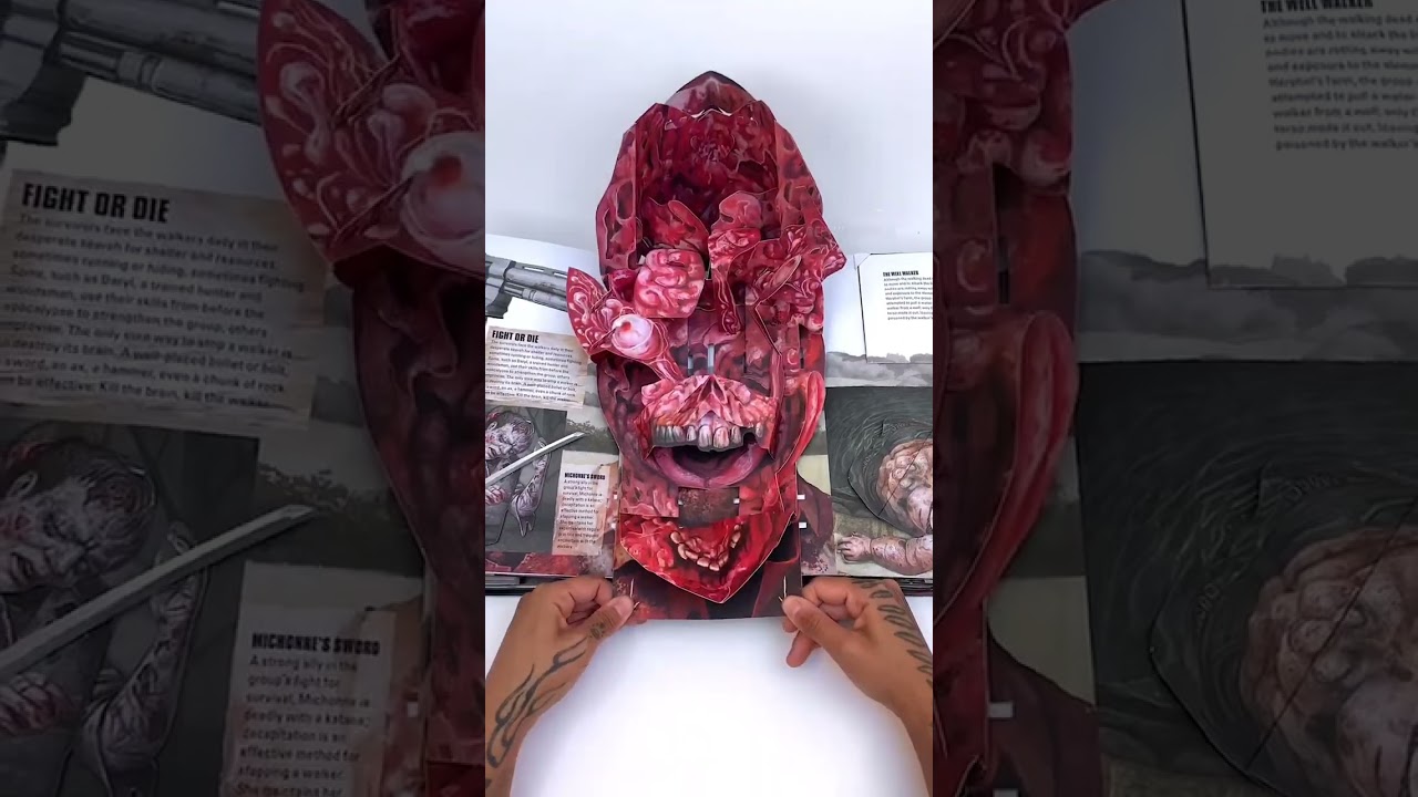 The Walking Dead: The Pop-Up Book ENGLISH - YouTube