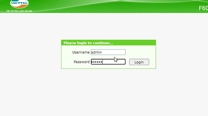 Hướng dẫn đăng nhập vào modem wifi năm 2024