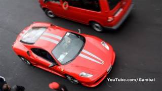 Ferrari 430 Scuderia - Amazing sound + fly by!! 1080p HD