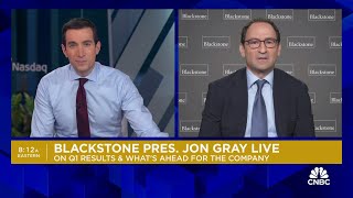 Blackstone President Jon Gray: The Fed's policy has been effective