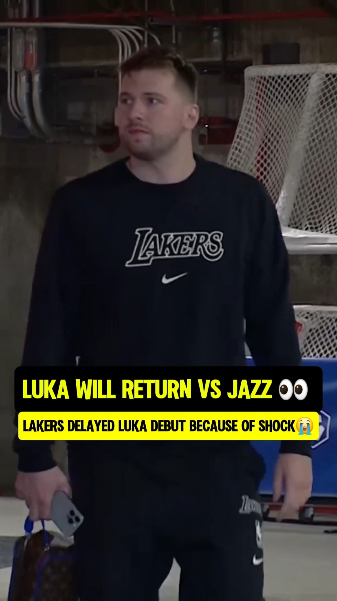 Luka Lakers debut on Monday??