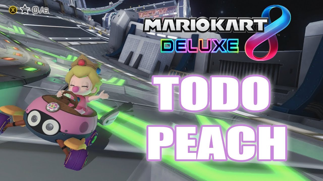 ¡TODAS LAS PEACH! Mario Kart 8 Deluxe YouTube