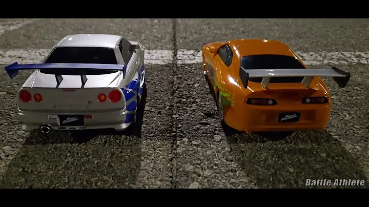 The Fast and the Furious RC cars