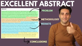 How to Write a Good Abstract (Publication, Thesis & Dissertation)