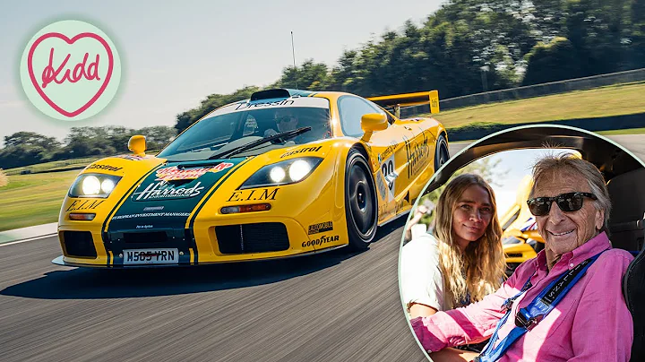 Racing Legend Derek Bell, back at the wheel of his...