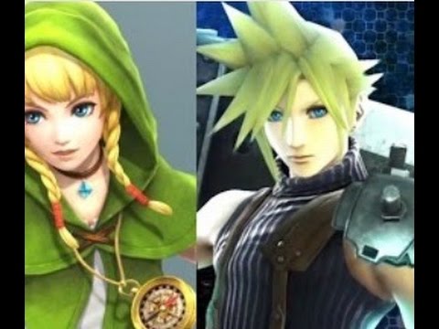 link u cloud Super Cloud Female Link DLC Announces for and Nintendo