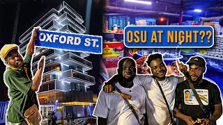 We Explored Osu at Night 🇬🇭🔥 | Night Market Zongo Rice & Street Party Moments
