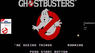 Ghostbusters - Sega Master System - Title and Demo