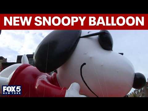 Snoopy persona 'Joe Cool' balloon set to make Macy's parade debut