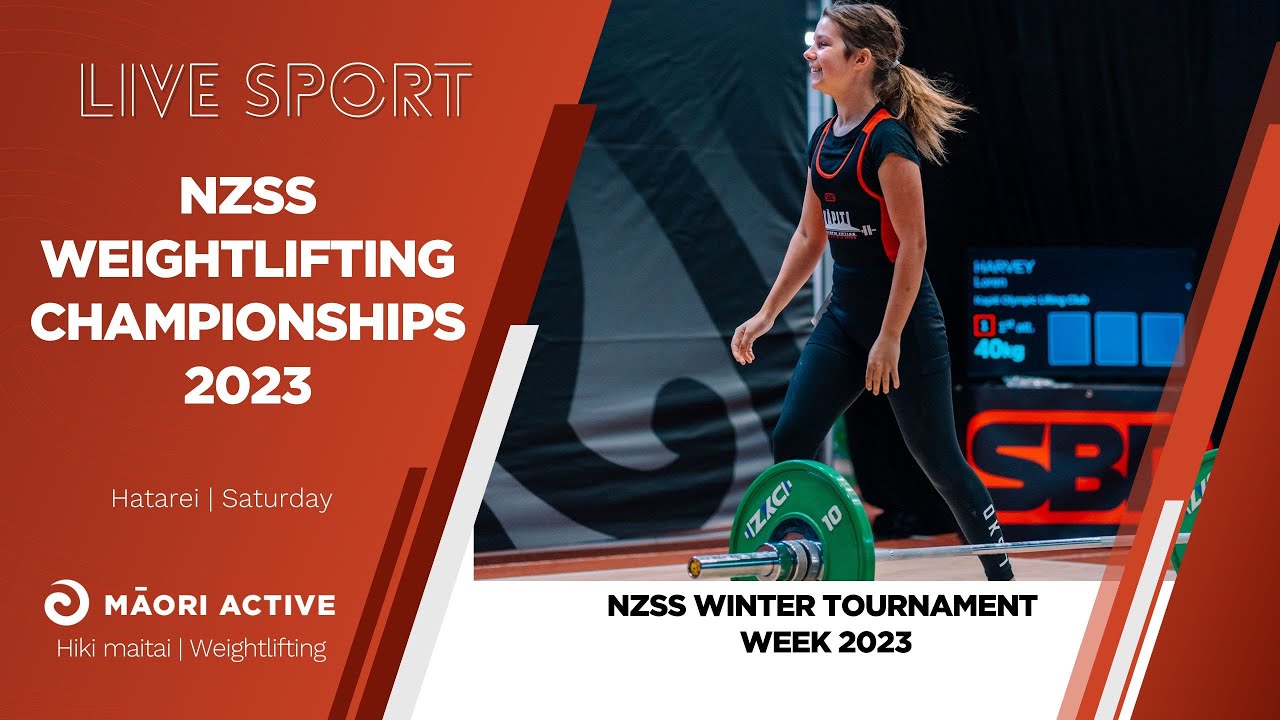 NZSS Weightlifting Championships 2023 Session 1 W49 - W71