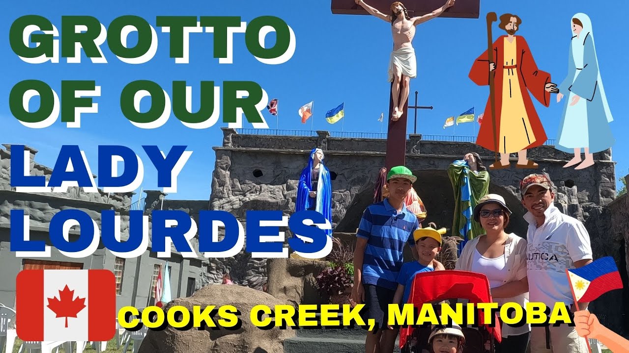 GROTTO OF OUR LADY LOURDES IN MANITOBA COOKS CREEK, MANITOBA BUHAY CANADA PINOY IN CANADA
