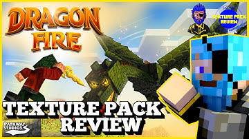 Dragonfire Texture Pack Review ¦ Daz Man Minecraft Texture Pack Review ¦ Minecraft Bedrock