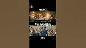 LCU PARALLEL : VIKRAM X LEO | LCU | ROLEX | Lokesh Kanagaraj | Fiction Focus | #trending #leo #lcu