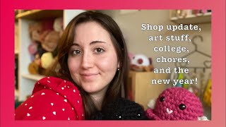 Liv's Weekly Journal: Entry 1 🤎 art shop, college, chores, and the new year by Olivia Rose Bean 76 views 3 months ago 17 minutes