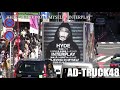 HYDE "BELIEVING IN MYSELF / INTERPLAY" をPRするアドトラック&街頭ビジョンから流れるPV