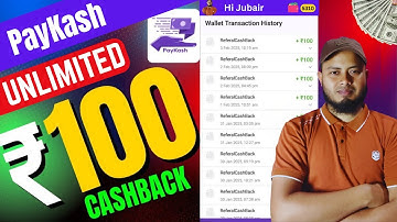 New Refer and earn app / ₹100 Per Refer