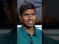 अपने जीवन की कौनसी 2 बातें इस Player ने Big B को बताईं? | KBC shorts