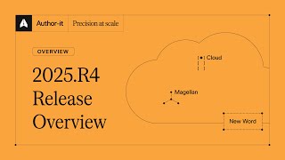 Author-it 2025.R4 Release Overview