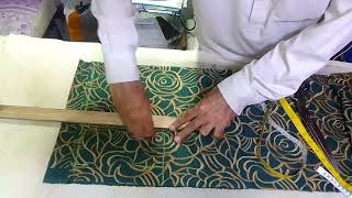 Ladies shirt cutting professional tailor
