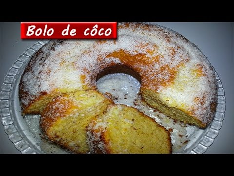 Bolo de côco húmido - YouTube