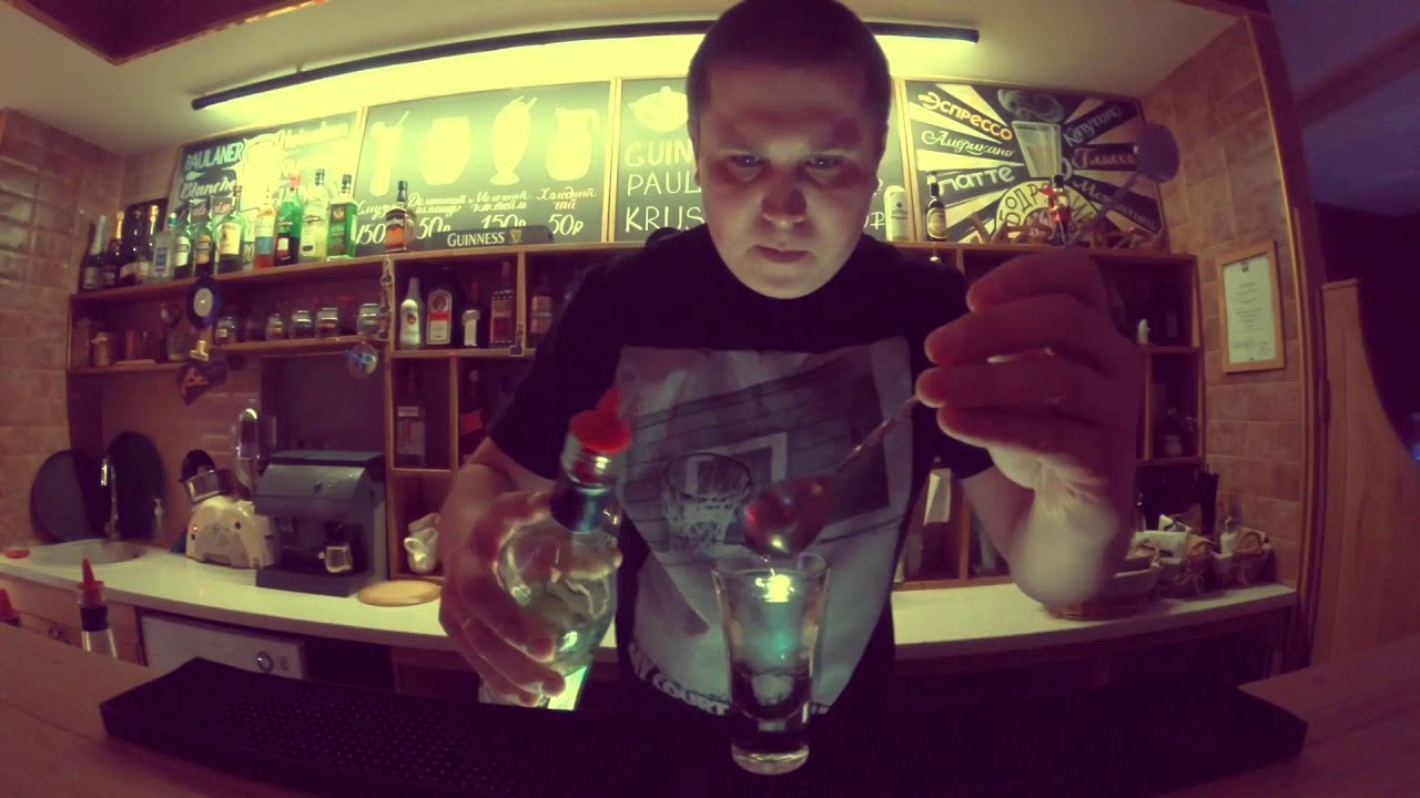 Коктейль "Опухоль мозга" обзор - YouTube