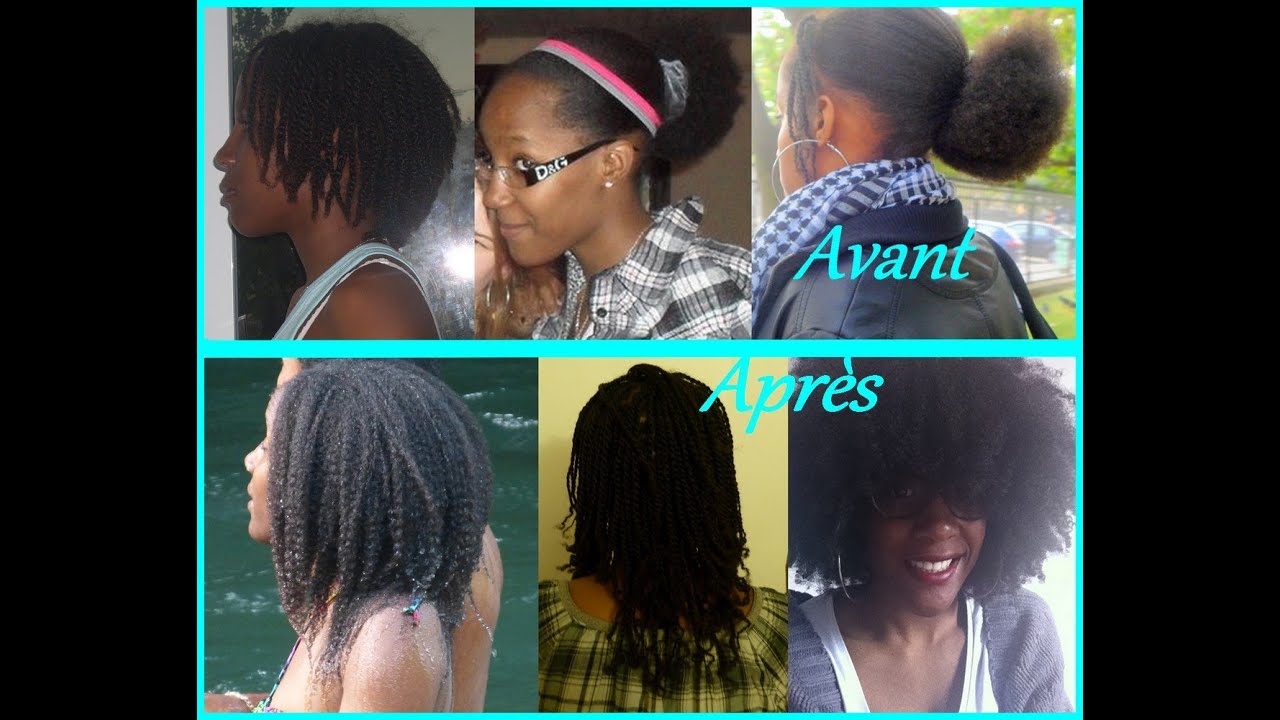 Cheveux crépus  Evolution capillaire (2 ans de soins 