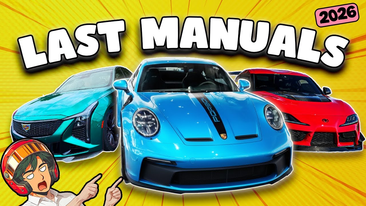 The Last Manual Sports Cars You Can Still Buy in 2026