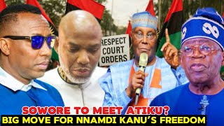 SOWORE SET TO MEET ATIKU OVER NNAMDI KANU’S RELEASE— TENSION AND TALKS BEGINS 