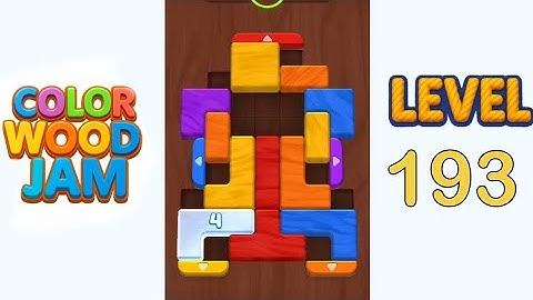 Color Wood Jam Level 193 Walkthrough Solution